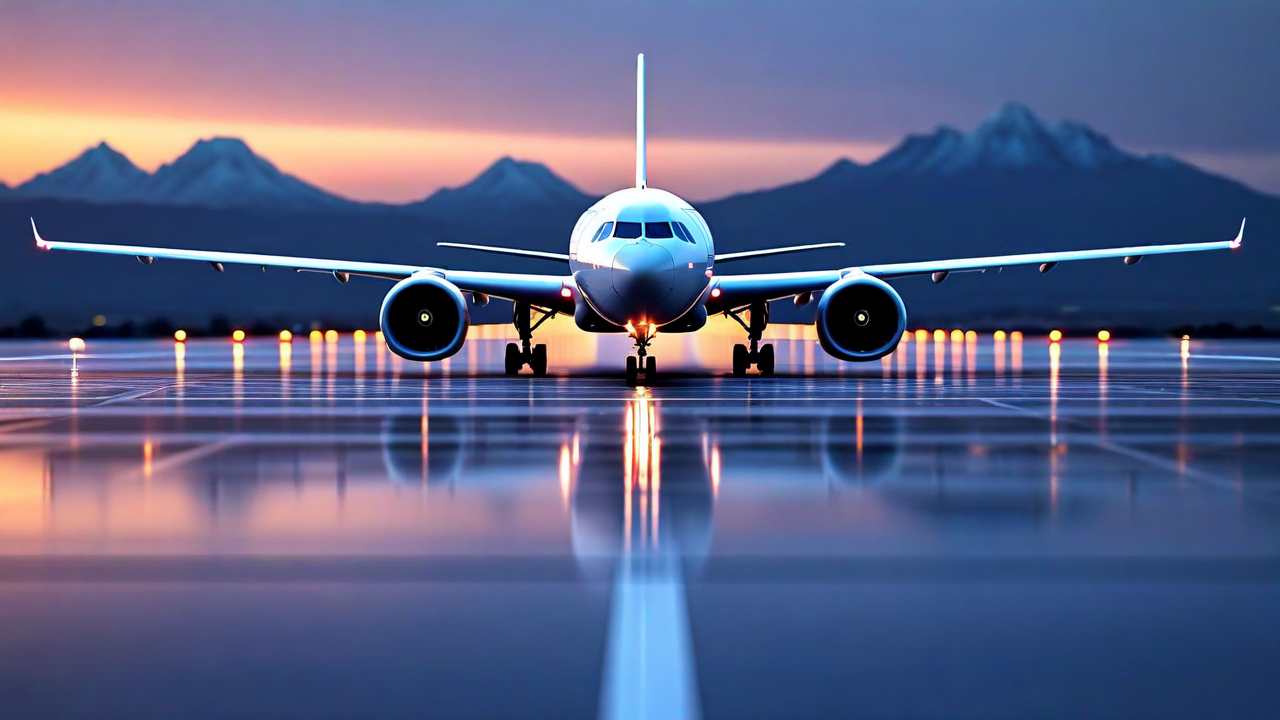 Booking interface screenshot —  Flight search results with policy compliance indicators